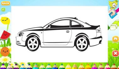 Best Cars coloring book for kids截图3