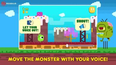 Screaming Monster: Endless Voice Runner截图3