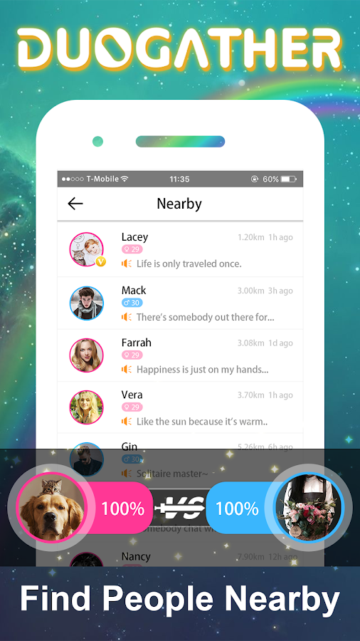 Duogather - Play Games & Chat & Meet New Friends截图1