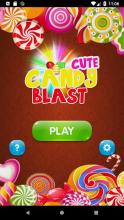 Cute Candy Blast Match 3 Candy Puzzle截图5