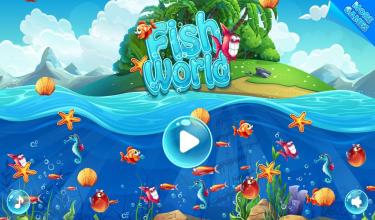 Fish World : Match 3截图3