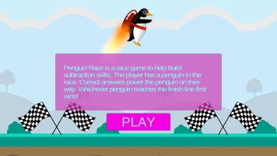 Penguin Race Subtraction Game截图5