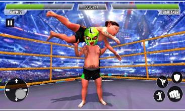 Kids Tag Team Wrestling: Real Rumble Fighting 3D截图5