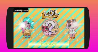 Dolls Opening Eggs - LQL 2018 Game Surprise pets截图1