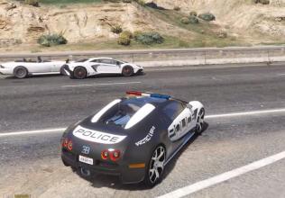 Real Desert Police Car Simulator 2019 3D截图1