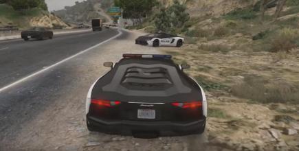 Real Desert Police Car Simulator 2019 3D截图5