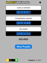 Wonderful Word Puzzles截图2
