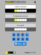 Wonderful Word Puzzles截图3