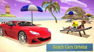 Beach Car Parking Games-Car Driving Simulator 2019截图5