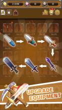 Blade Blacksmith  Make top powerful blade & fight截图2