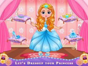 Little Princess Castle Decoration Doll Dress up截图3