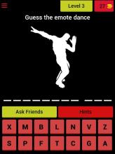 Dance Emotes Battle - Quiz截图2