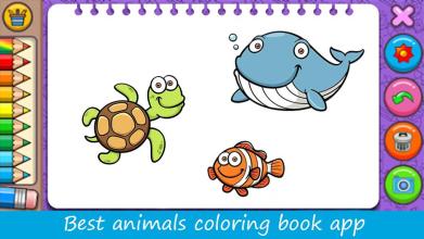 Animals Coloring Book 2019截图5