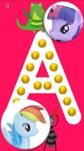 ABCD My kids - ABC games with Little Pony截图2