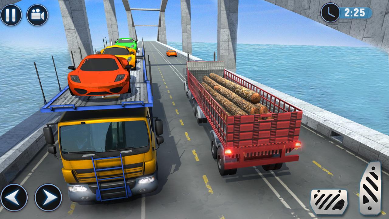 Cargo Truck Driver Truck Transport Games截图5