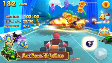 Kart Power Ninja Race截图4