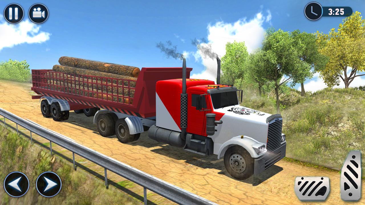 Cargo Truck Driver Truck Transport Games截图3