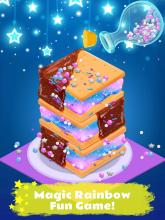 Rainbow Unicorn Ice Cream Sandwich  Cooking Games截图5