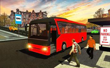 City Bus Coach Transport Simulator New Bus Driving截图4