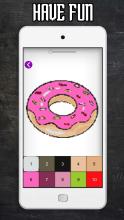 Cooking Food Color by Number  Food Game Pixel Art截图3