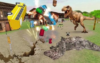 Dinosaur Simulator Game  Frenzy Attack at Beach截图5