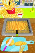 King burger makerFrench Fries Cooking game 2019截图4