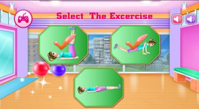 Princess fitness program | girls games截图3