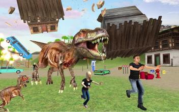 Dinosaur Simulator Game  Frenzy Attack at Beach截图2