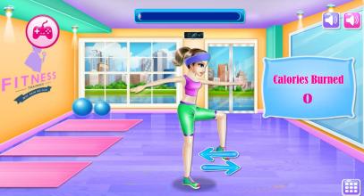 Princess fitness program | girls games截图2