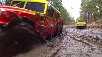 4x4 OffRoad Extreme Rally racing截图1