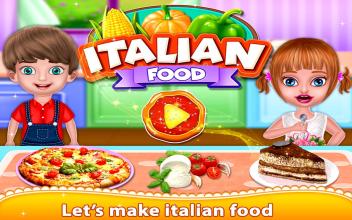 Italian Food Chef  Italian Pizza Cooking Game截图3