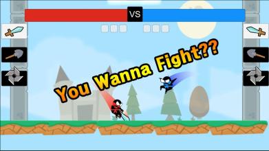 Jumping Ninja Battle - Two Player battle Action!截图3