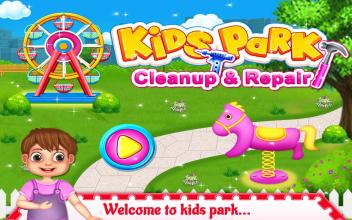 Kids Amusement Park  Cleanup and Repair截图3