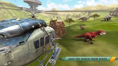 Carnivore Dinosaur Hunting Sniper Helicopter截图2