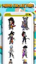 Color By Number DBZ Pixel Art images截图4