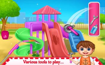 Kids Amusement Park  Cleanup and Repair截图1