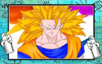 Adventure Goku: Saiyan-Coloring Book截图1