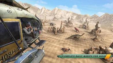 Carnivore Dinosaur Hunting Sniper Helicopter截图5