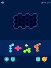 Amazing Hexagon Fit Puzzle截图2