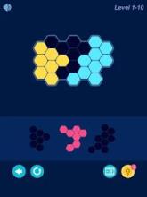 Amazing Hexagon Fit Puzzle截图1