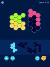 Amazing Hexagon Fit Puzzle截图3