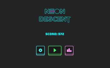 Neon Descent - ball bouncer截图2