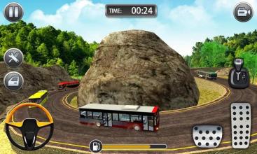 Hill Bus Racing Driving Simulator 2019截图3