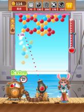 Bubbles shooter pop candygirl dances music game截图1