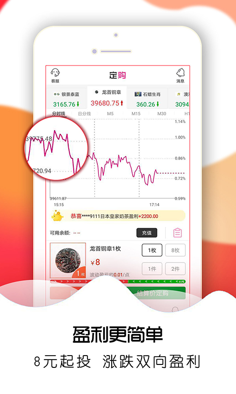 八元淘金小微赚钱投资交易截图3