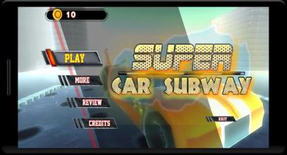 Super Car Run * Racing Subway截图4