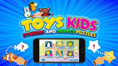 Toys Kids 2019  Stickers And Shapes Puzzles截图4