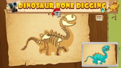 Dinosaur Bone Digging Games For Kids截图5