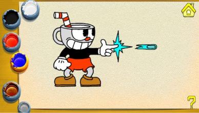 Coloring Cuphead截图1