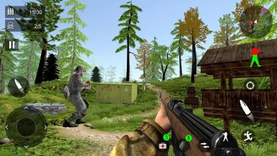 Word War II Firing Squad CrossFire FPS Games截图1